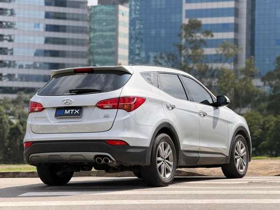 HYUNDAI-SANTA FÉ-3.3 MPFI 4X4 V6 270CV GASOLINA 4P AUTOMÁTICO HYUNDAI-SANTA FÉ-2014