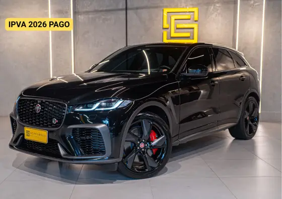 JAGUAR F-PACE 5.0 V8 SUPERCHARGED SVR AWD 4P AUTOMÁTICO JAGUAR F-PACE 5.0 V8 SUPERCHARGED SVR AWD 4P AUTOMÁTICO
