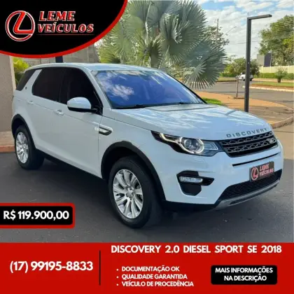 LAND ROVER DISCOVERY SPORT 2.0 16V TD4 TURBO DIESEL SE 4P AUTOMÁTICO