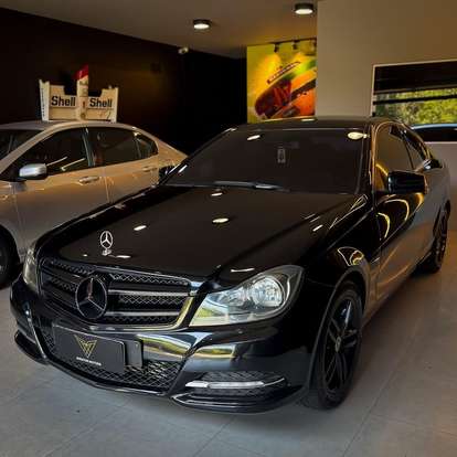 MERCEDES-BENZ-C 180-1.8 CGI COUPÉ TURBO 16V GASOLINA 2P AUTOMÁTICO MERCEDES-BENZ-C 180-2012