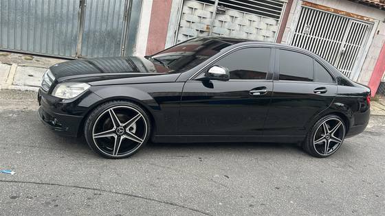 MERCEDES-BENZ C 200 K 1.8 AVANTGARDE KOMPRESSOR GASOLINA 4P AUTOMÁTICO