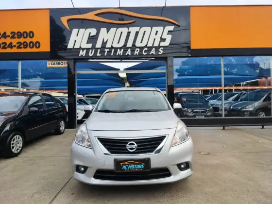 NISSAN VERSA 1.6 16V FLEX SL 4P MANUAL NISSAN VERSA 1.6 16V FLEX SL 4P MANUAL