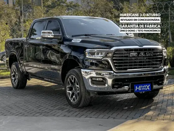 RAM 1500 3.0 HURRICANE 6 BITURBO GASOLINA LARAMIE CD 4X4 AUTOMÁTICO