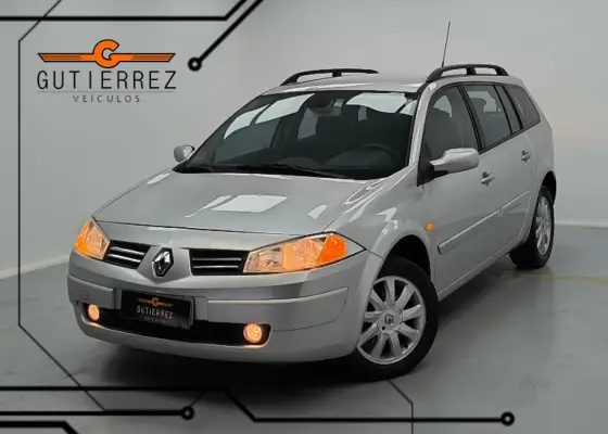 RENAULT MEGANE 1.6 DYNAMIQUE GRAND TOUR 16V FLEX 4P MANUAL RENAULT MEGANE 1.6 DYNAMIQUE GRAND TOUR 16V FLEX 4P MANUAL