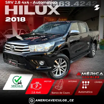 TOYOTA HILUX 2.8 SRV 4X4 CD 16V DIESEL 4P AUTOMÁTICO