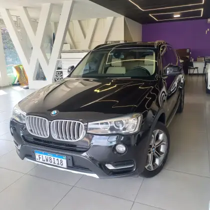 BMW X3 2.0 20I X LINE 4X4 16V GASOLINA 4P AUTOMÁTICO BMW X3 2.0 20I X LINE 4X4 16V GASOLINA 4P AUTOMÁTICO