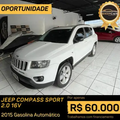 JEEP COMPASS 2.0 SPORT 4X2 16V GASOLINA 4P AUTOMÁTICO