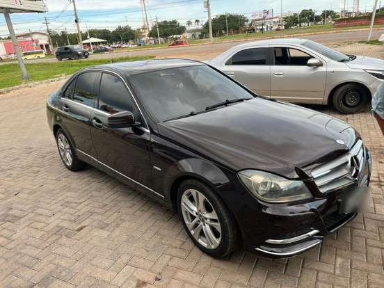 MERCEDES-BENZ-C 200-1.8 CGI AVANTGARDE 16V GASOLINA 4P AUTOMÁTICO MERCEDES-BENZ-C 200-2012