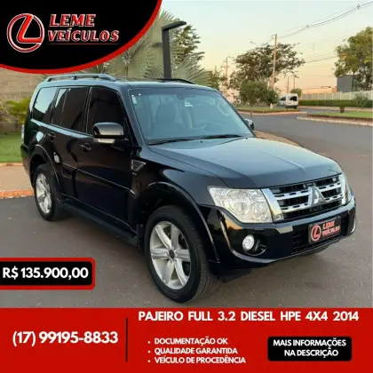 MITSUBISHI PAJERO FULL 3.2 HPE 4X4 16V TURBO INTERCOOLER DIESEL 4P AUTOMÁTICO