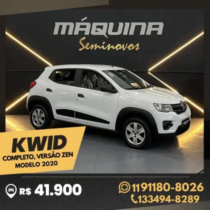 RENAULT KWID 1.0 12V SCE FLEX ZEN MANUAL RENAULT KWID 1.0 12V SCE FLEX ZEN MANUAL