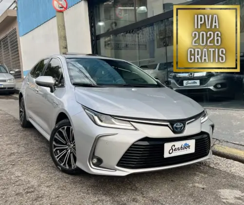 TOYOTA COROLLA 1.8 VVT-I HYBRID FLEX ALTIS PREMIUM CVT