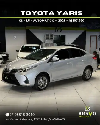 TOYOTA YARIS 1.5 16V FLEX SEDAN XS MULTIDRIVE