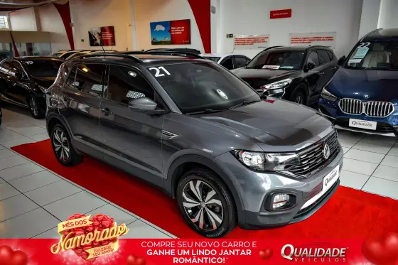 VOLKSWAGEN T-CROSS 1.0 200 TSI TOTAL FLEX COMFORTLINE AUTOMÁTICO VOLKSWAGEN T-CROSS 1.0 200 TSI TOTAL FLEX COMFORTLINE AUTOMÁTICO