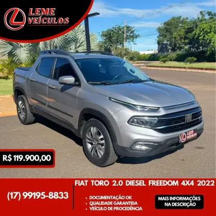 FIAT TORO 2.0 16V TURBO DIESEL FREEDOM 4WD AT9