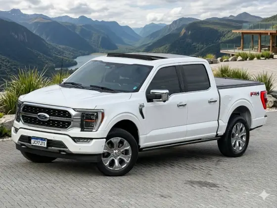 FORD F-150 5.0 V8 GASOLINA CD PLATINUM FX4 AUTOMÁTICO