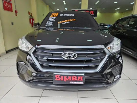 HYUNDAI CRETA 1.6 16V FLEX ATTITUDE AUTOMÁTICO HYUNDAI CRETA 1.6 16V FLEX ATTITUDE AUTOMÁTICO
