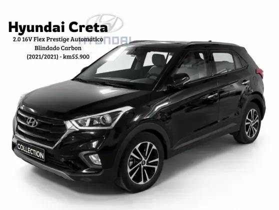 HYUNDAI CRETA 2.0 16V FLEX PRESTIGE AUTOMÁTICO HYUNDAI CRETA 2.0 16V FLEX PRESTIGE AUTOMÁTICO