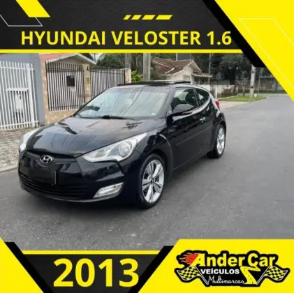 HYUNDAI VELOSTER 1.6 16V GASOLINA 3P AUTOMÁTICO HYUNDAI VELOSTER 1.6 16V GASOLINA 3P AUTOMÁTICO