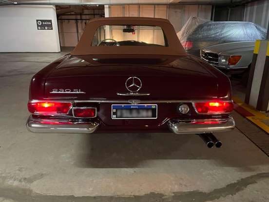 MERCEDES-BENZ-250 SL-2.5 CABRIOLET 6 CILINDROS GASOLINA 2P MANUAL MERCEDES-BENZ-250 SL-1966