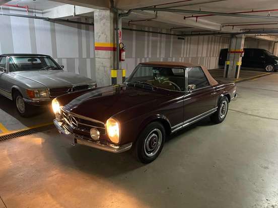 MERCEDES-BENZ-250 SL-2.5 CABRIOLET 6 CILINDROS GASOLINA 2P MANUAL MERCEDES-BENZ-250 SL-1966