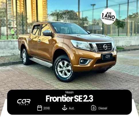 NISSAN FRONTIER 2.3 16V TURBO DIESEL SE CD 4X4 AUTOMÁTICO NISSAN FRONTIER 2.3 16V TURBO DIESEL SE CD 4X4 AUTOMÁTICO