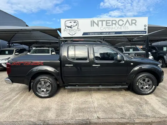 NISSAN FRONTIER 2.5 SV ATTACK 4X4 CD TURBO ELETRONIC DIESEL 4P AUTOMÁTICO