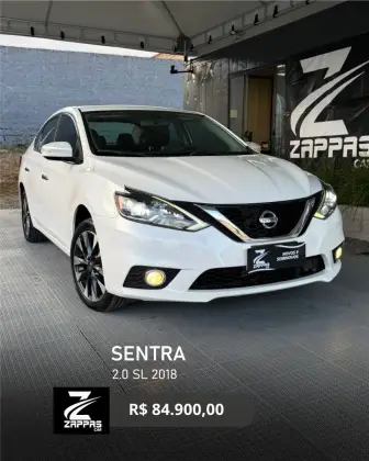 NISSAN SENTRA 2.0 SL 16V FLEXSTART 4P AUTOMÁTICO