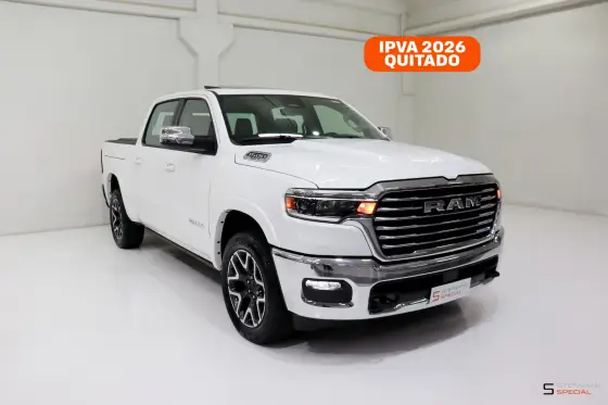 RAM 1500 3.0 HURRICANE 6 BITURBO GASOLINA LARAMIE CD 4X4 AUTOMÁTICO