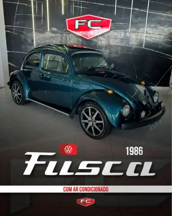 VOLKSWAGEN FUSCA 1.6 8V GASOLINA 2P MANUAL VOLKSWAGEN FUSCA 1.6 8V GASOLINA 2P MANUAL