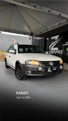VOLKSWAGEN PARATI 1.6 MI SURF 8V FLEX 4P MANUAL G.IV