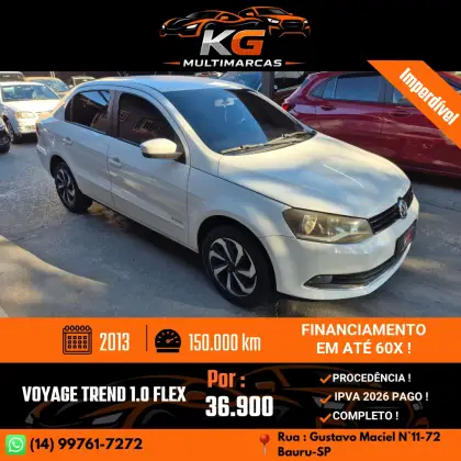 VOLKSWAGEN VOYAGE 1.0 MI 8V FLEX 4P MANUAL