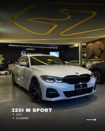 BMW 320i 2.0 16V TURBO FLEX M SPORT AUTOMÁTICO BMW 320i 2.0 16V TURBO FLEX M SPORT AUTOMÁTICO