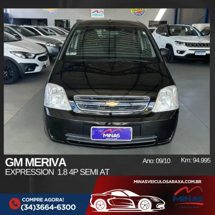 CHEVROLET MERIVA 1.8 MPFI EXPRESSION 8V FLEX 4P AUTOMATIZADO