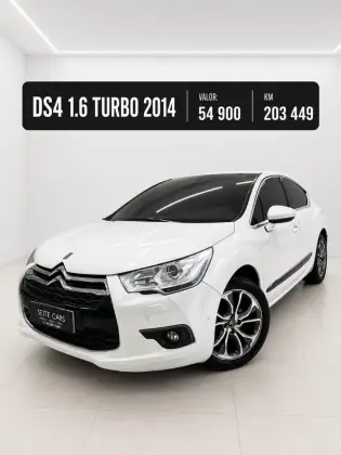 CITROËN DS4 1.6 MPFI 16V TURBO INTERCOOLER GASOLINA 4P AUTOMÁTICO CITROËN DS4 1.6 MPFI 16V TURBO INTERCOOLER GASOLINA 4P AUTOMÁTICO