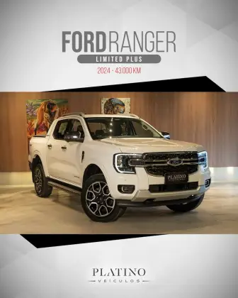 FORD RANGER 3.0 V6 TURBO DIESEL CD LIMITED 4X4 AUTOMÁTICO FORD RANGER 3.0 V6 TURBO DIESEL CD LIMITED 4X4 AUTOMÁTICO