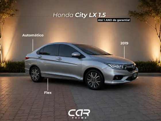 HONDA CITY 1.5 LX 16V FLEX 4P AUTOMÁTICO HONDA CITY 1.5 LX 16V FLEX 4P AUTOMÁTICO