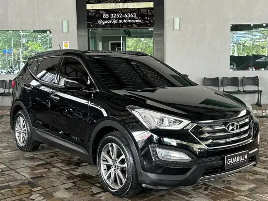 HYUNDAI-SANTA FÉ-3.3 MPFI 4X4 V6 270CV GASOLINA 4P AUTOMÁTICO HYUNDAI-SANTA FÉ-2013