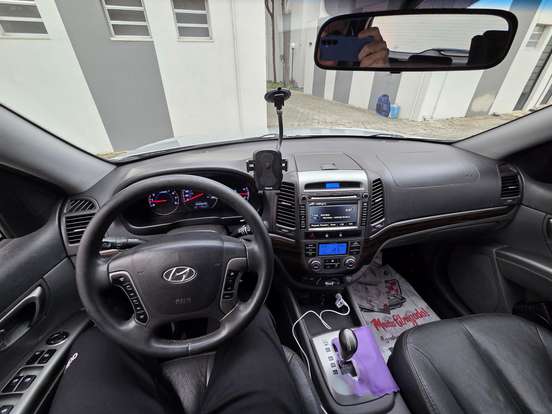 HYUNDAI-SANTA FÉ-2.4 MPI 2WD 16V GASOLINA 4P AUTOMÁTICO HYUNDAI-SANTA FÉ-2012
