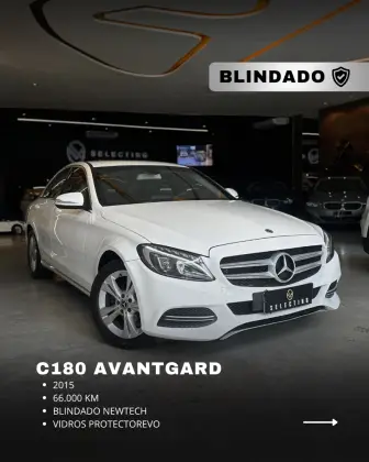 MERCEDES-BENZ C 180 1.6 CGI AVANTGARDE 16V TURBO GASOLINA 4P AUTOMÁTICO MERCEDES-BENZ C 180 1.6 CGI AVANTGARDE 16V TURBO GASOLINA 4P AUTOMÁTICO