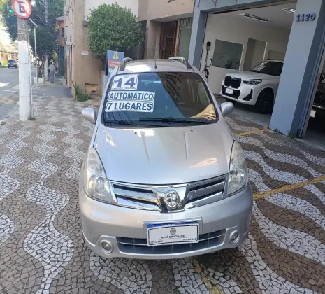 NISSAN GRAND LIVINA 1.8 SL 16V FLEX 4P AUTOMÁTICO NISSAN GRAND LIVINA 1.8 SL 16V FLEX 4P AUTOMÁTICO