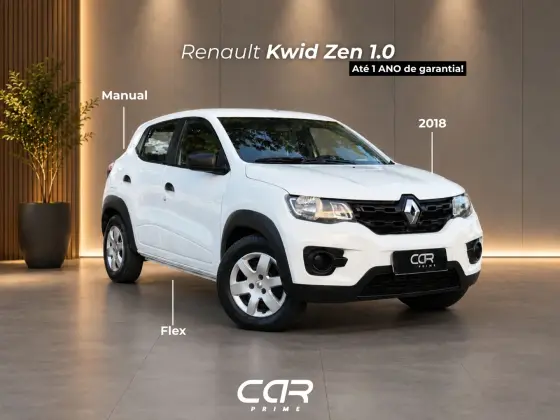 RENAULT KWID 1.0 12V SCE FLEX ZEN MANUAL RENAULT KWID 1.0 12V SCE FLEX ZEN MANUAL