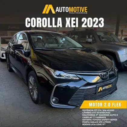 TOYOTA COROLLA 2.0 VVT-IE FLEX XEI DIRECT SHIFT TOYOTA COROLLA 2.0 VVT-IE FLEX XEI DIRECT SHIFT