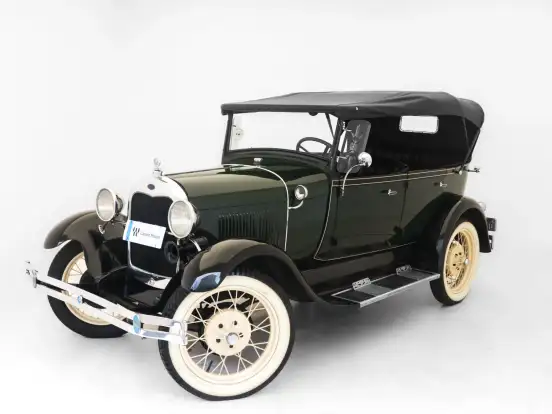 FORD-A-4 CILINDROS BIGODE PARTIDA NO PÉ CAPOTA DE LONA 2P GASOLINA MANUAL FORD-A-1931