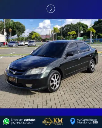 HONDA CIVIC 1.7 LX 16V GASOLINA 4P AUTOMÁTICO HONDA CIVIC 1.7 LX 16V GASOLINA 4P AUTOMÁTICO