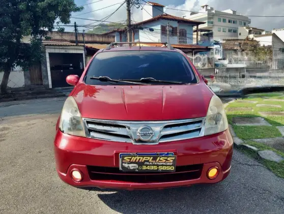 NISSAN GRAND LIVINA 1.8 SL 16V FLEX 4P AUTOMÁTICO