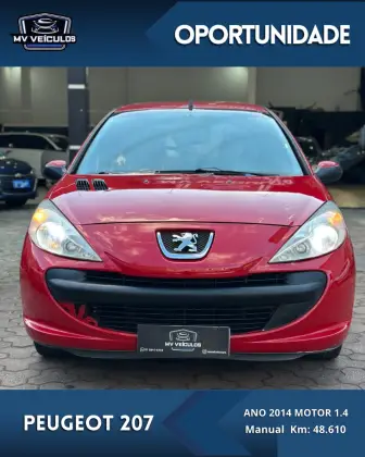 PEUGEOT 207 1.4 ACTIVE 8V FLEX 4P MANUAL PEUGEOT 207 1.4 ACTIVE 8V FLEX 4P MANUAL