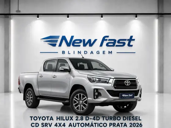 TOYOTA HILUX 2.8 D-4D TURBO DIESEL CD SRV 4X4 AUTOMÁTICO TOYOTA HILUX 2.8 D-4D TURBO DIESEL CD SRV 4X4 AUTOMÁTICO