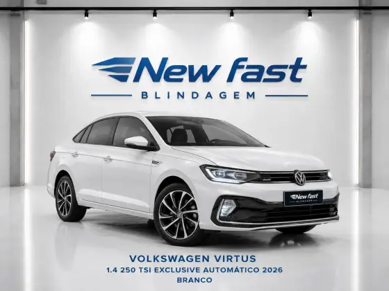 VOLKSWAGEN VIRTUS 1.4 250 TSI EXCLUSIVE AUTOMÁTICO