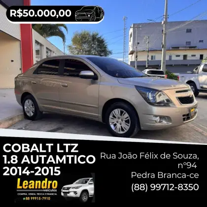 CHEVROLET COBALT 1.8 MPFI LTZ 8V FLEX 4P AUTOMÁTICO