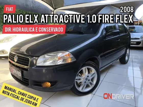 FIAT PALIO 1.0 MPI ELX 8V FLEX 4P MANUAL FIAT PALIO 1.0 MPI ELX 8V FLEX 4P MANUAL